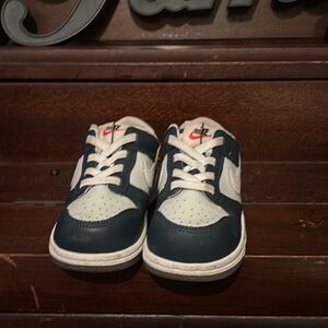 Nike Kids' Dark Blue and White Sneakers